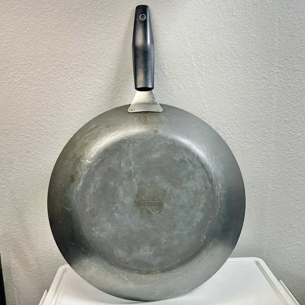 Vintage Miracle Maid Hard Anodized Aluminum Fry Pan Skillet 12